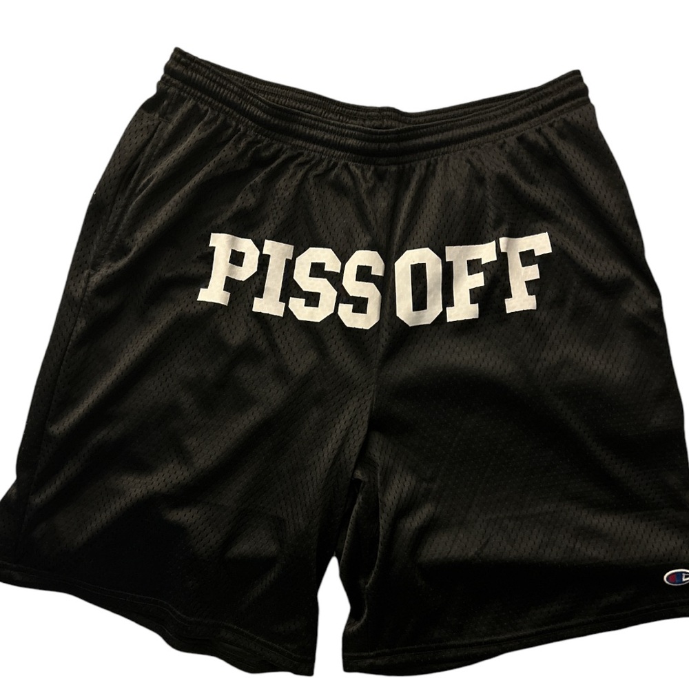 Never Heard Of You • Piss Off Mesh Shorts